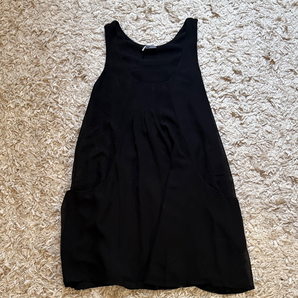 Sparkle & Fade Black Mini Dress